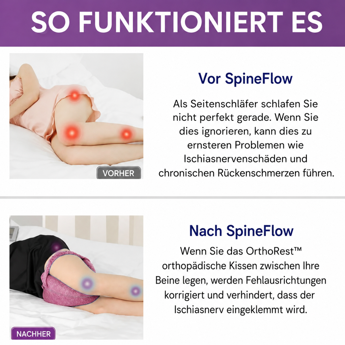 OrthoRest™ - Orthopädisches Kissen